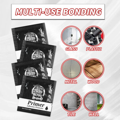 Hochleistungs-Haftvermittler in Blattform für Kunststoff, Metall und Lackoberflächen, Verstärker für Acryl-Doppelseitiges Klebeband