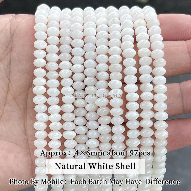 Natürliche Shell Perlen Unregelmäßige Form Glatte Perlen Lose Spacer Perlen Für Schmuck Machen Diy Ohrringe Halskette Zubehör Erkenntnisse