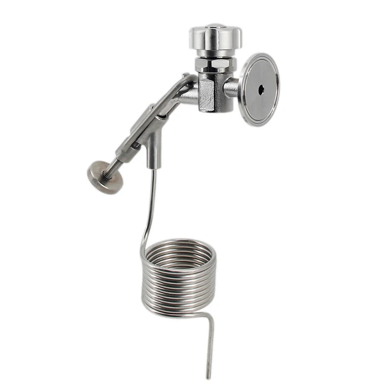 Marke Neue 1,5 "TC Probe Ventil Probenahme Spule 304 Edelstahl Konische Fermenter Zubehör Kostenloser Versand
