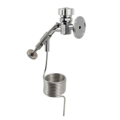 Marke Neue 1,5 "TC Probe Ventil Probenahme Spule 304 Edelstahl Konische Fermenter Zubehör Kostenloser Versand