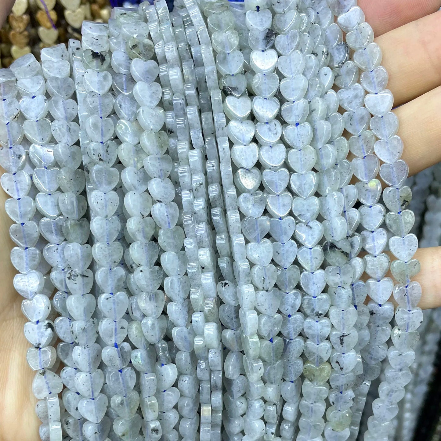6MM Natürliche Herz Form Rubin Rot Chalcedon Lose Spacer Perlen Für Schmuck Machen DIY Armband Ohrringe Halskette Zubehör 7,5