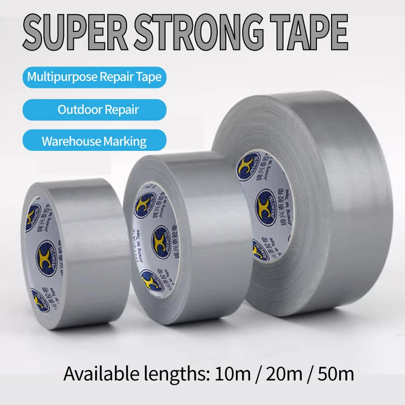 Hochleistungsfähiges farbiges Klebeband, 40 mm, wasserdicht, stark haftendes Klebeband, 280 µm dick, für Heimreparaturen, 10,2 m Rolle, vielseitig einsetzbar, DIY