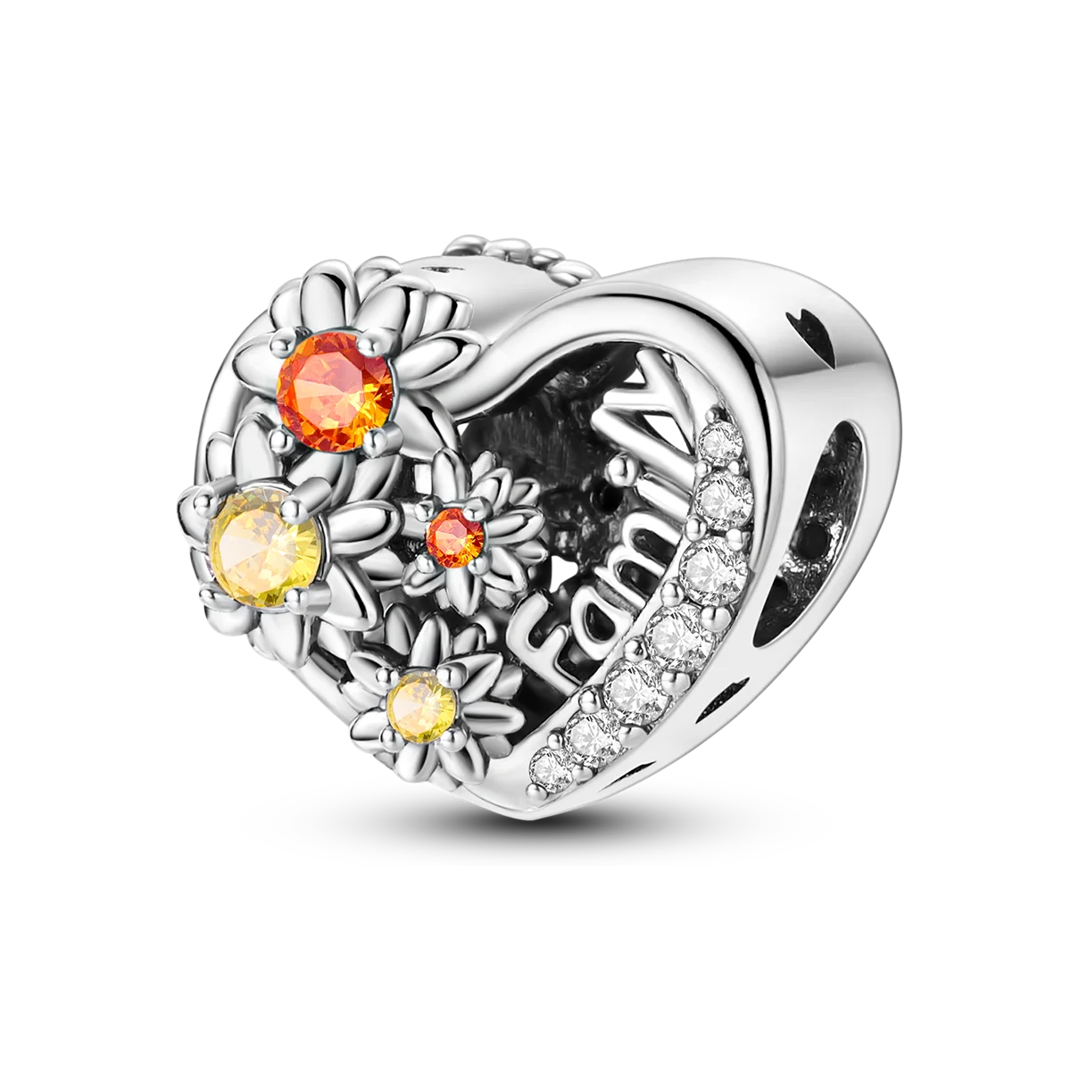 Charms aus 925er-Sterlingsilber, Baum des Lebens, Perlen, Kürbiskopf, Liebesherz, baumelnd, passend für Original-Armbänder, Halsketten, DIY-Modeschmuck