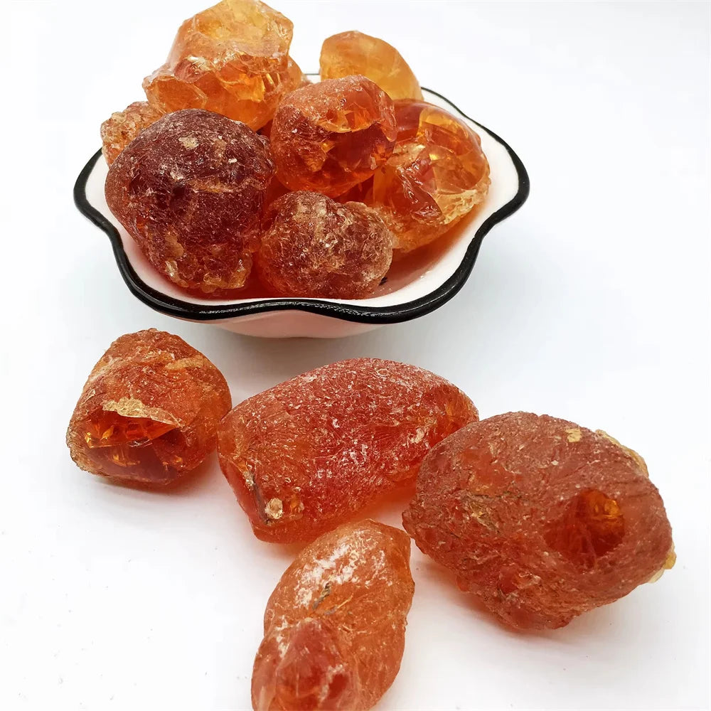 Natürlicher, hochwertiger Ambers-Heilkristall-Rohstein, feuerfreier Aromadiffusor, rohe Bernsteinsteine, 5–100 g