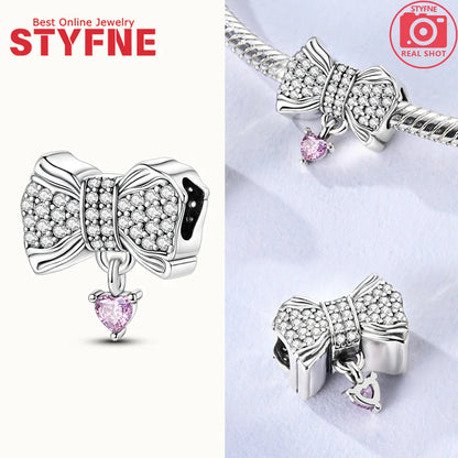 2025 S925 Silber Unendlichkeit Liebe Baumeln Charms Wie Schlange Verwickeln Perlen Fit Original Armband Diy Zubehör Edlen Schmuck Geschenke