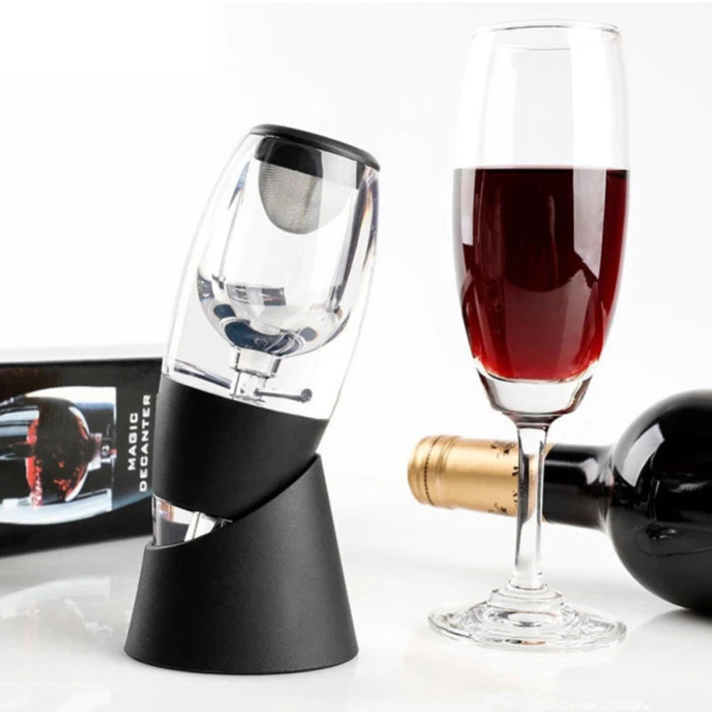 Ortable Rotweindekanter, Bernoulli Air Magic Belüfter, Weißwein, Whisky, Schnell, Ausrüstung, Barzubehör