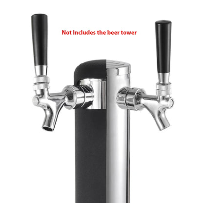 Bierfass-Turm-Isolator, Neopren-Fass-Turmabdeckung für 3-Zoll-Kegerator-Säule, Ende des Schaums und sorgt für eiskalte Poren