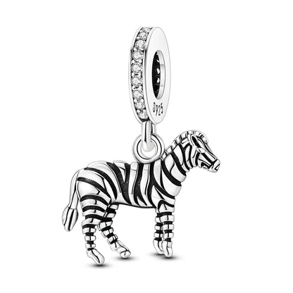 Charms aus 925er-Sterlingsilber, Flugzeug, Reisepass, Elefant, Perlenanhänger, passend für Original-Armbänder, für Frauen, Geburtstag, Modeschmuck, Geschenk