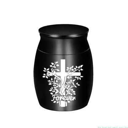 581c kreative Haustier -Einäscherung Schmuck Urne Sarg für Asche Sarg Urne Mini Jar