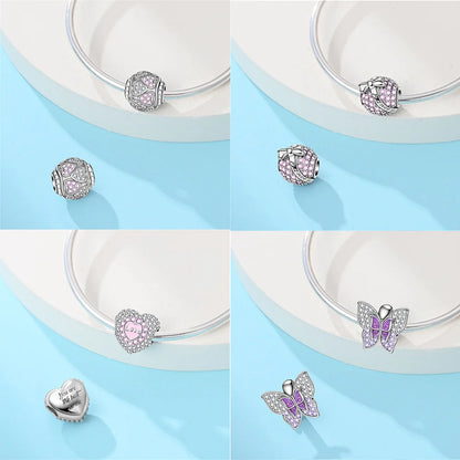 2025 S925 Silber Unendlichkeit Liebe Baumeln Charms Wie Schlange Verwickeln Perlen Fit Original Armband Diy Zubehör Edlen Schmuck Geschenke