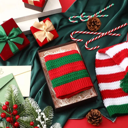 Weihnachtsmütze im Weihnachtsmann-Kostüm-Stil, festliche Mütze für Outdoor-Aktivitäten, Urlaub, Party, Dekoration und Weihnachtsgeschenke für die Familie