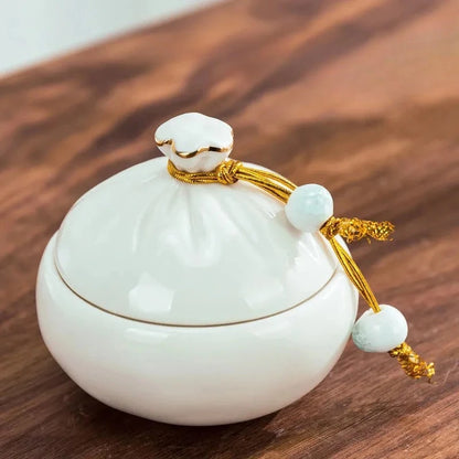 Ceramic Pet Urns Cremation Hamster Personalized Ashes Container Cat Dog Funeral Burial Coffin Relics Deceased Pet Souvenir
