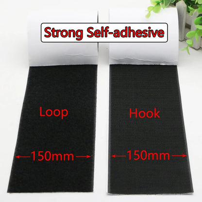 150 mm starkes, selbstklebendes Klettband, magisches Klebeband mit Klebstoff für Heimwerkerarbeiten