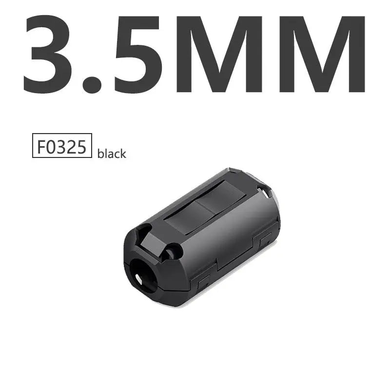 DIVEDEER Clip-on Magnetringfilter, abnehmbarer EMI-Unterdrücker, Datenkabel-Anti-Interferenz- und elektromagnetische Abschirmung