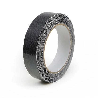 1 Rolle 5 m Anti-Rutsch-Klebeband, Breite 2,5/5,0/10 cm, Anti-Rutsch-Klebeband für Treppen und Stufen, starkes Bodenschleifband, Warnband für Gefahren, Sicherheitsband