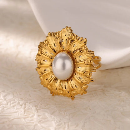 Luxus Edelstahl Ringe Vergoldet Bunte Stein Zirkon Kristall Herz Ring Für Frauen Hochzeit Boho Schmuck Weihnachtsgeschenk