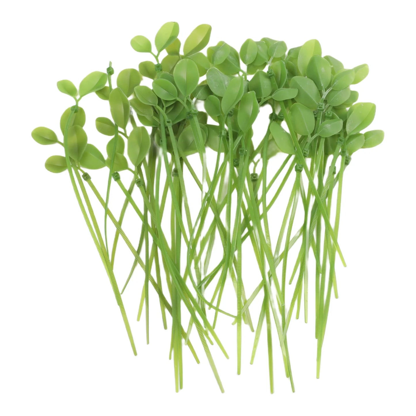 Sichere Pflanzenstützsysteme, Pflanzenbefestigungen, 20 cm Blatt-Kabelbinder, dekorative Blattform, einfach anzubringen, sicherer Halt