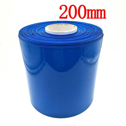 1kg antike Lithium batterie wärme schrumpf bare Folie blaue Hülle PVC-Schrumpf schlauch hülse 160-400mm breit