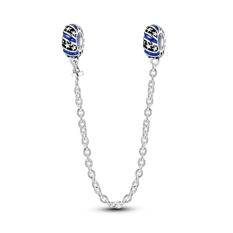 Silberverschluss, 925er-Sterlingsilber, CZ-Pflaster-Clip-Charms, Gänseblümchen-Perlen, Stopper, Sicherheitskette, passend für Original-Armreif, Schmuck-Clip