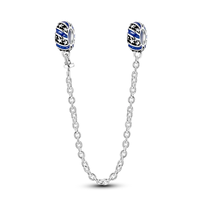 Silberverschluss, 925er-Sterlingsilber, CZ-Pflaster-Clip-Charms, Gänseblümchen-Perlen, Stopper, Sicherheitskette, passend für Original-Armreif, Schmuck-Clip