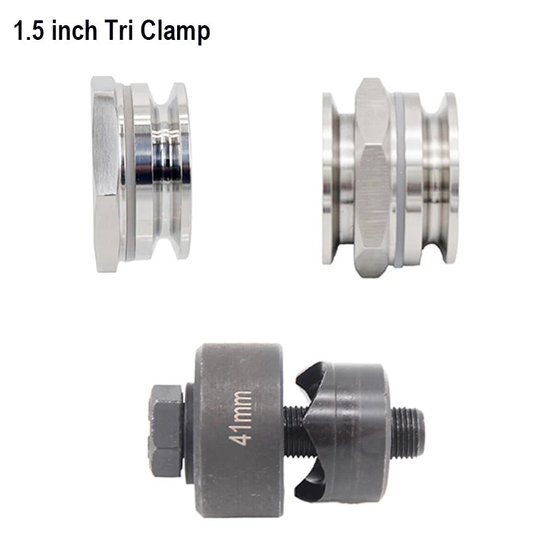 Wasserkocher Nachrüstteil Schweißlose Schott 1,5 Zoll Tri Clamp 304 Edelstahl Doppel TC 41 mm Loch erforderlich n