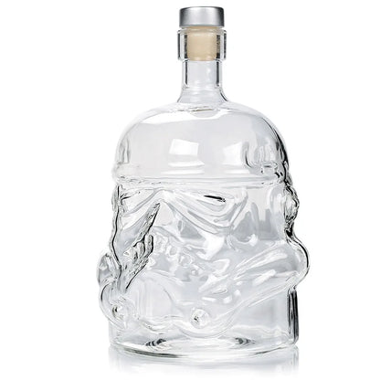 Wein Glas Set Storm Trooper Helm Whisky Dekanter Whisky Glas Tasse Wein Gläser Zubehör Kreative Männer Geschenk Bar Party Heißer