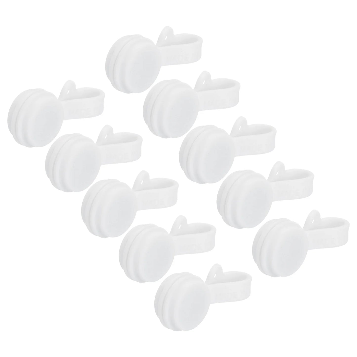 10 Stück Magnet kabel clips 2,8 Zoll x 0,6 Zoll Magnet kabel Organizer Kabelbinder wieder verwendbare Kabelbinder für das Küchen büro zu Hause