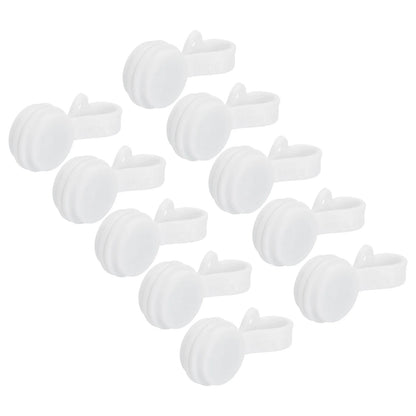 10 Stück Magnet kabel clips 2,8 Zoll x 0,6 Zoll Magnet kabel Organizer Kabelbinder wieder verwendbare Kabelbinder für das Küchen büro zu Hause