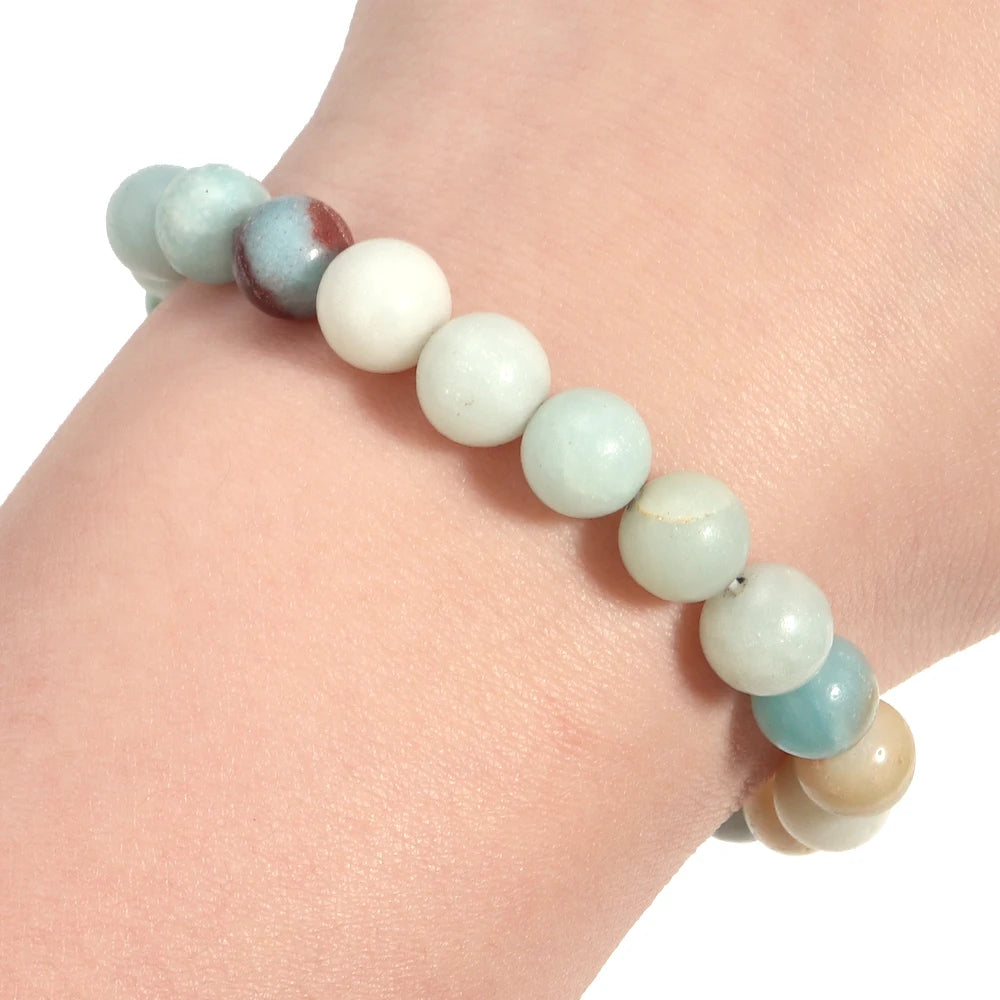 20–100 Stück, 4, 6, 8, 10, 12, 14 mm, Natursteinperlen, gemischte Farben, runde lose Perlen für Schmuckherstellung, DIY-Halskette, Armbänder, Zubehör