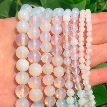 Naturstein Rose Rosa Quarz Kristall Runde Lose Perlen 15''Strang 4 6 8 10 12 MM Pick Größe für Schmuck Machen Diy Armband