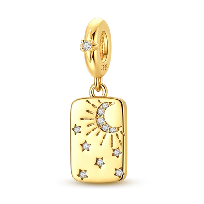Golden Series Charms aus 925er-Sterlingsilber, zu öffnender Wal-Schmetterlings-Sonnen-Anhänger, CZ-Zirkon, passend für Original-Armbänder, DIY-Schmuck