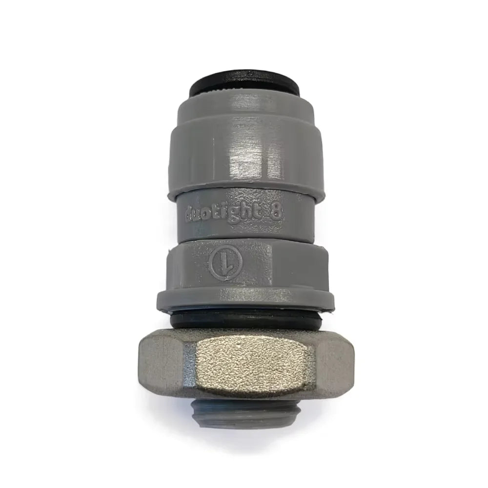 KegLand Schwarze Dichtungen 10 Stück/Beutel Silikon O-Ring Dichtung für 1/4 Zoll Duotight Anschluss Bier Heimbrauen