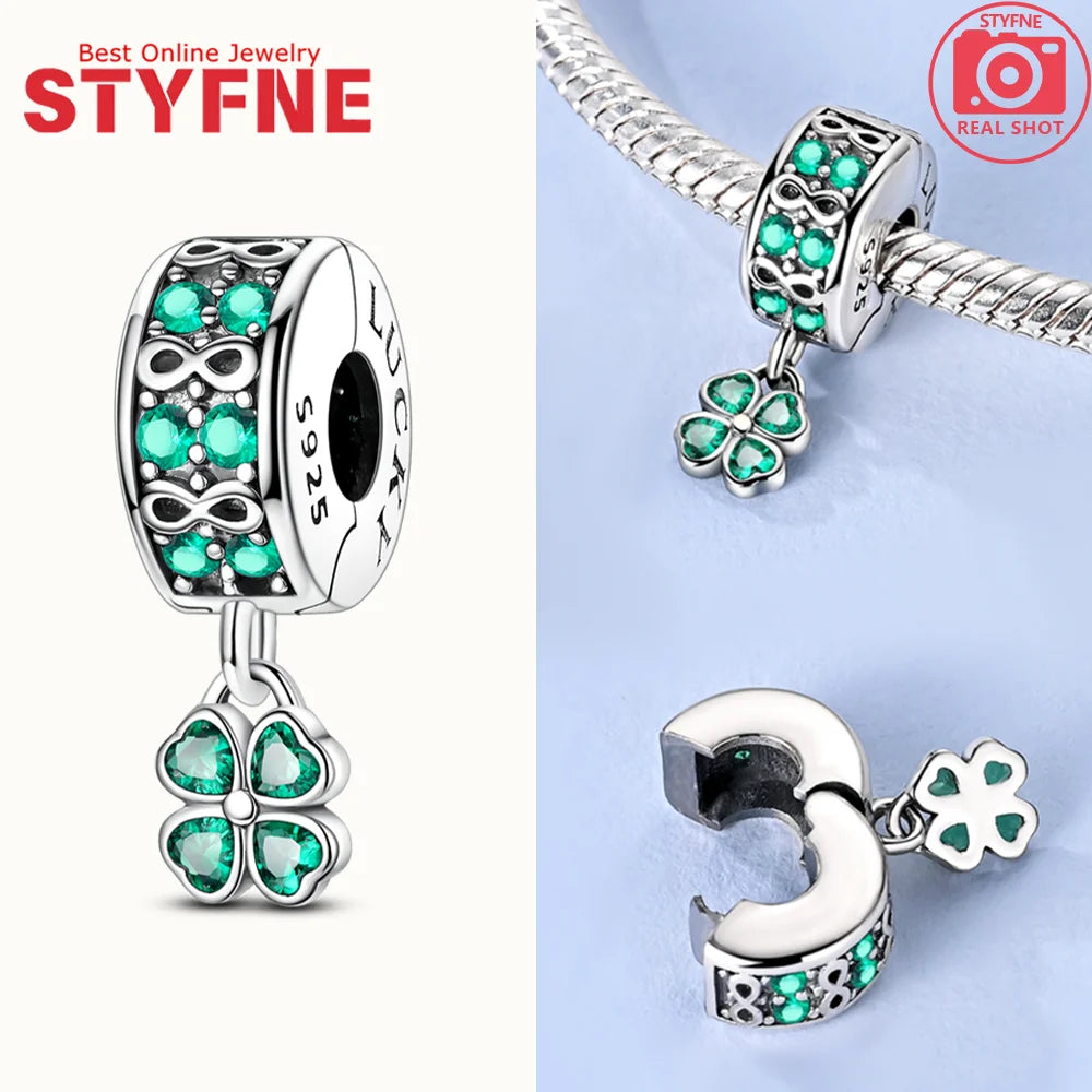 2025 S925 Silber Unendlichkeit Liebe Baumeln Charms Wie Schlange Verwickeln Perlen Fit Original Armband Diy Zubehör Edlen Schmuck Geschenke