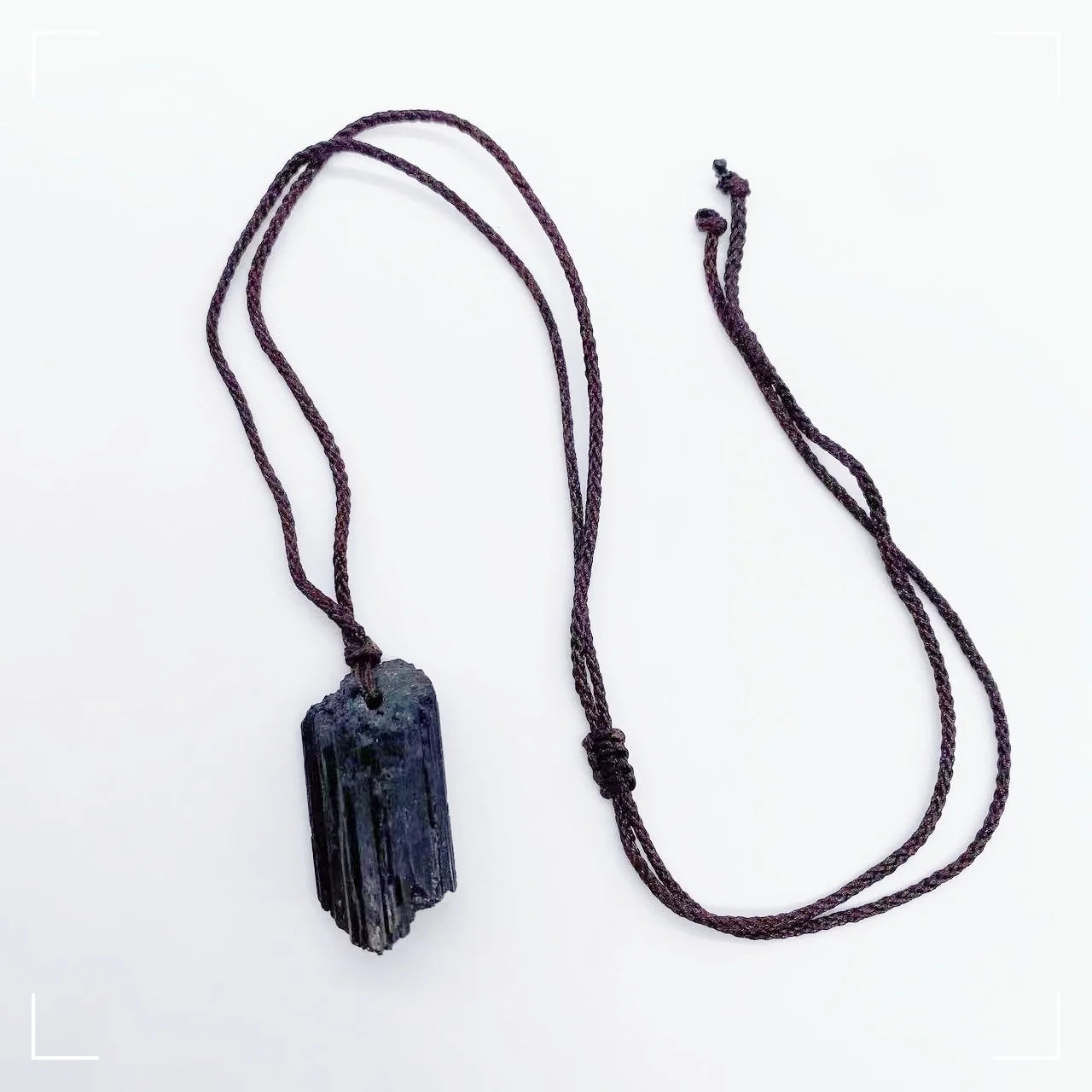 Natürliche Kristall schwarz Turmalin Stein Anhänger Halskette Mode Persönlichkeit Schmuck Heilung rohen Edelstein unregelmäßige Form Geschenk