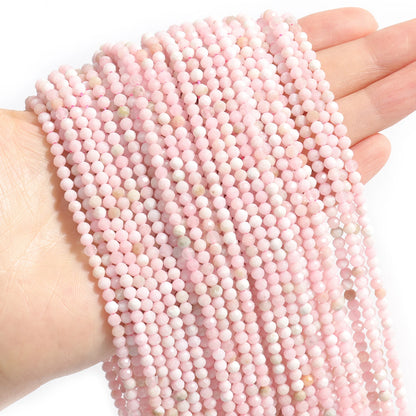 2 3 4mm 15" natürliche afrikanische Smaragdperle kleine facettierte Steine runde lose Steinperlen für DIY Armband Halskette Schmuckherstellung