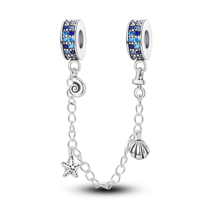 Charm-Anhänger aus Silber 925, blaue Serie, passend für Armbänder, Charms, DIY, originelle Mode-Anhänger für Schmuckherstellung