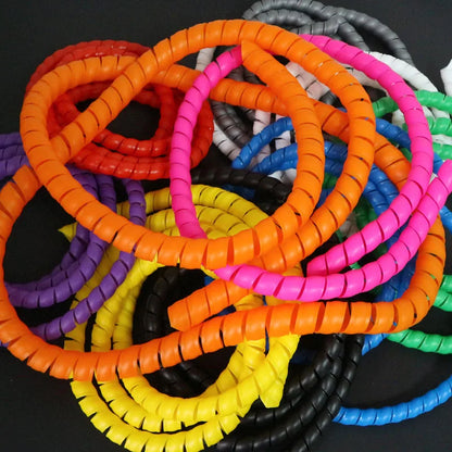 2M 8/10/12/14/16 Neue Spirale Wraping Bands Schlauch Rohr Flammschutzmittel Kabel Schutzhülle Wicklung Rohr Draht