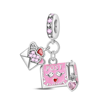 Edle Serie 925er Silber Parfüm-Bogen-Designs, Charm-Perlen, Anhänger, baumelnd, passend für Original-Armreif, Charm-Armband, DIY-Frauenschmuck