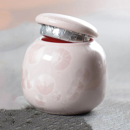 Pet memorial urn for human ashes, personalized pet urn for human cremation, small dog pet, Japanese mourning urn for ashes