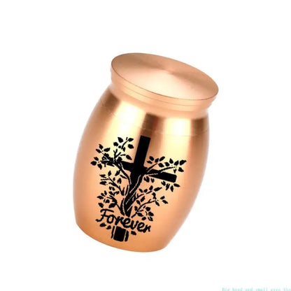 581c kreative Haustier -Einäscherung Schmuck Urne Sarg für Asche Sarg Urne Mini Jar