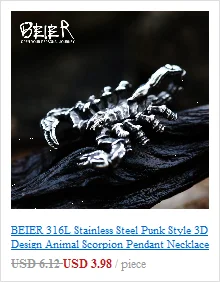 BEIER 2017 Einzigartige Schmuck Edelstahl Biker Adler Ring Mann Hohe Qualität USA Freien Tier Jewerly BR8-299