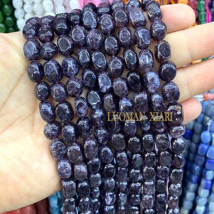 Natürliche Stein 8x12MM Unregelmäßige Raw Grün Taiwan Jade Jaspis Lose Spacer Perlen für Schmuck Machen Diy Armband zubehör 15''