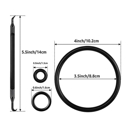 Ball Lock Keg O-Ring Cornelius Keg Dichtungssatz Silikon Ersatz O Ring Dichtungssatz mit Entfernungswerkzeug für selbstgebrautes Bier/Soda Keg