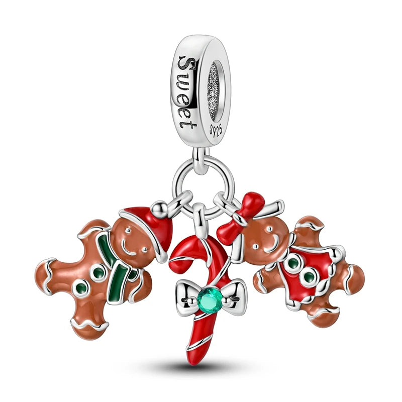 Neu in heißen Verkäufen 925 Sterling Silber Charms Anhänger Perlen passen 925 Original Armbänder für Frauen DIY Geburtstag Schmuck Geschenke