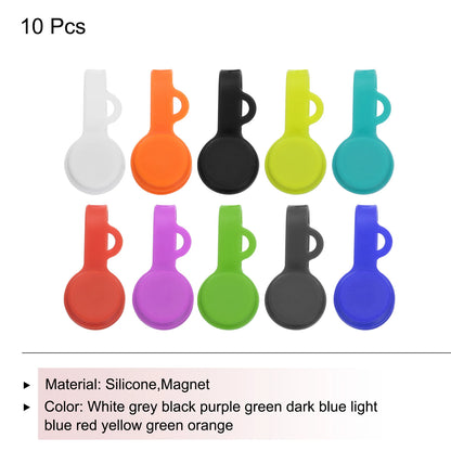 10 Stück Magnet kabel clips 2,8 Zoll x 0,6 Zoll Magnet kabel Organizer Kabelbinder wieder verwendbare Kabelbinder für das Küchen büro zu Hause
