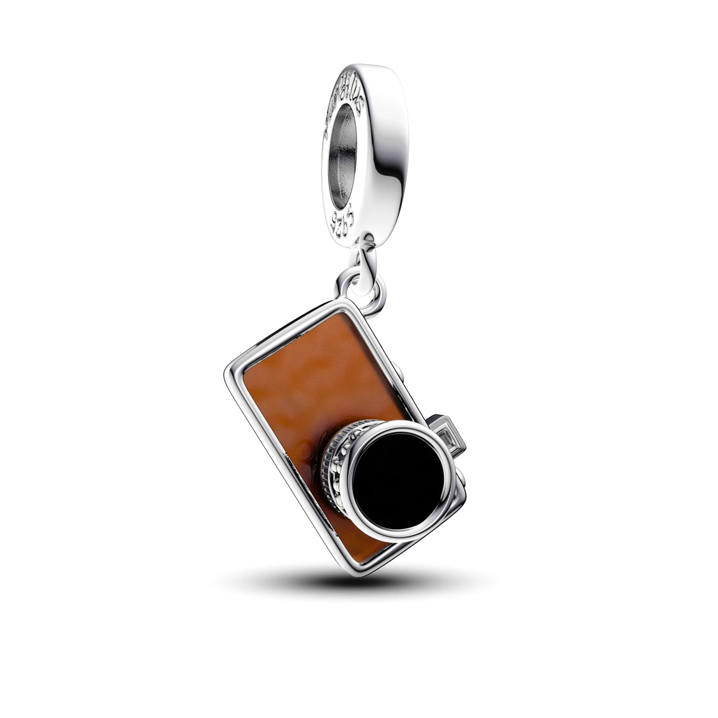 Manyilus Vintage-Kamera-Charm, 925er Sterlingsilber, Fotografie-Schmuckanhänger für DIY-Original-Armband, Retro-Erinnerungsgeschenk