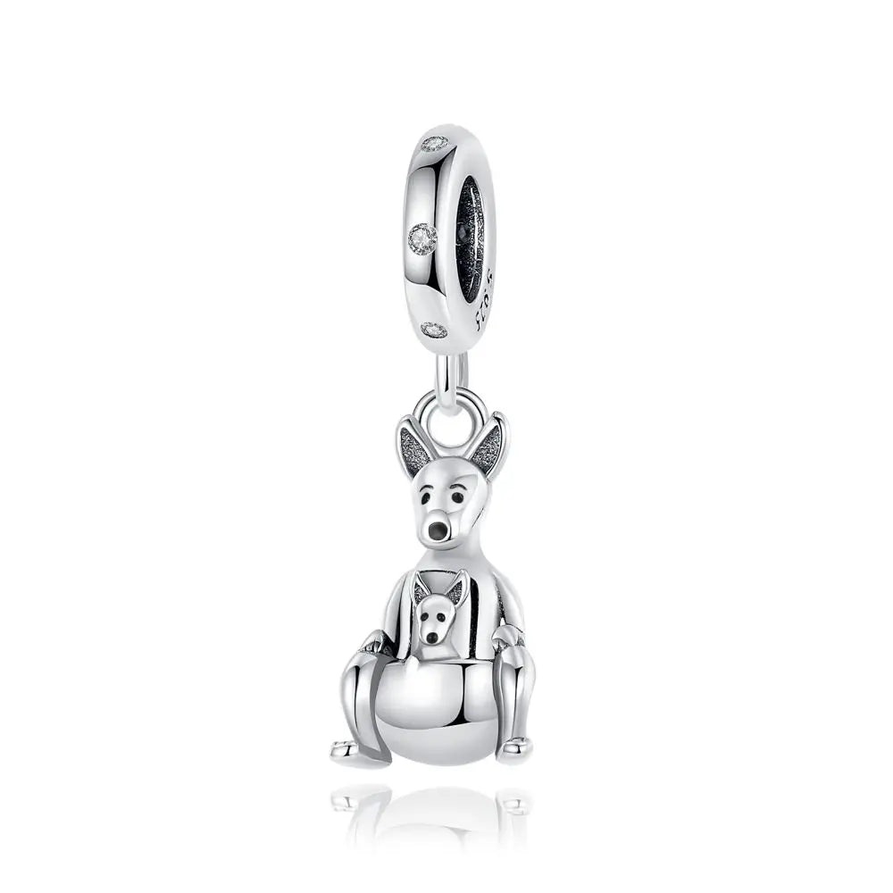 Tier-Serie, 925er-Sterlingsilber, Giraffe, Kamel, Gans, Orang-Utan, Affe, Siegel-Charm, passend für DIY-Armbänder, Halsketten, edler Schmuck, Geschenke