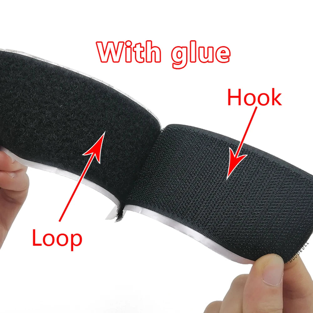 150 mm starkes, selbstklebendes Klettband, magisches Klebeband mit Klebstoff für Heimwerkerarbeiten