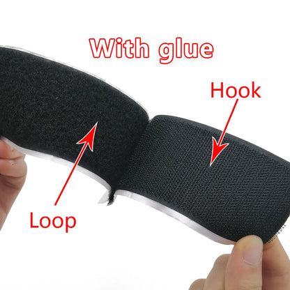 150 mm starkes, selbstklebendes Klettband, magisches Klebeband mit Klebstoff für Heimwerkerarbeiten