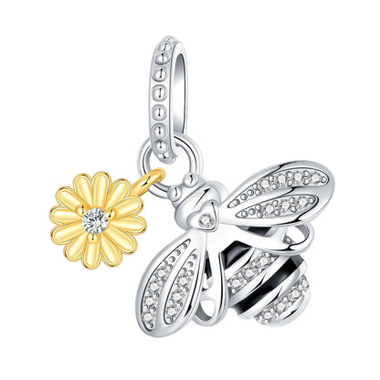 925 Sterling Silber Roségold Baum des Lebens Schmetterling Serie Charm Fit 4mm Blende Armband Charm Bead Halskette Diy Frauen Schmuck